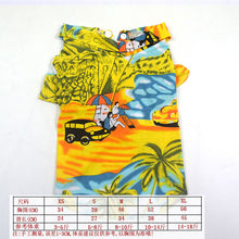 Load image into Gallery viewer, Printed shirt, beach style, new Hawaiian style dog clothing, thin style
