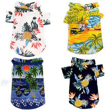 Load image into Gallery viewer, Printed shirt, beach style, new Hawaiian style dog clothing, thin style
