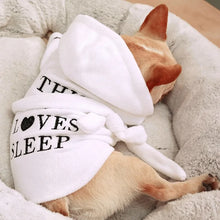 Load image into Gallery viewer, Pet Dog Bathrob Dog Pajamas Sleeping Clothes
