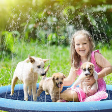 Load image into Gallery viewer, Summer Dog Toy Splash Sprinkler Pad
