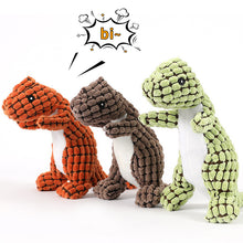 Load image into Gallery viewer, Pet dog dinosaur sound chewing toy
