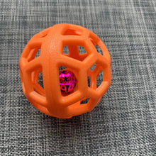 Load image into Gallery viewer, Dog Toy Ball Hollow TPR Plastic Throwing Elastic Sounding Ball Bell Pet Toy Ball Wholesale
