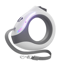 Load image into Gallery viewer, Automatic retractable leash, ring-shaped luminous dog leash
