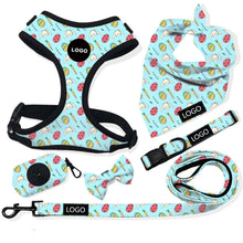 Load image into Gallery viewer, New dog leash vest, harness set
