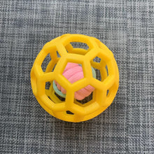 Load image into Gallery viewer, Dog Toy Ball Hollow TPR Plastic Throwing Elastic Sounding Ball Bell Pet Toy Ball Wholesale
