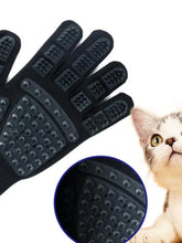 Load image into Gallery viewer, Pet Glove Cat Grooming Glove Cat Hair Deshedding Brush Gloves Dog Comb For Cats Bath Clean Massage Hair Remover brushes Gentle
