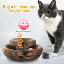 Load image into Gallery viewer, Magic Organ Cat Scratching Board Cat Toy with Funny Cat Toy, Cat Scratcher Cardboard Interactive Scratcher Cat Toy Cat Grinding
