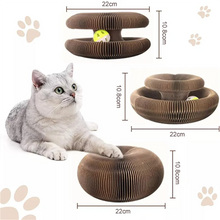 Load image into Gallery viewer, Magic Organ Cat Scratching Board Cat Toy with Funny Cat Toy, Cat Scratcher Cardboard Interactive Scratcher Cat Toy Cat Grinding
