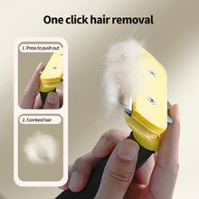 Load image into Gallery viewer, Furmines Pet Hair Remover Combs Cat Grooming Brush Deshedding Tool Comb Edge Trimming Dog Cat Rake Removal Combs
