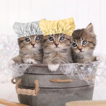 Load image into Gallery viewer, Waterproof Cat Shower Cap Dog Shower Cap Adjustable Cat Bath Hats  Universal Pet Hat Pet Grooming Supplies wholesale dropship
