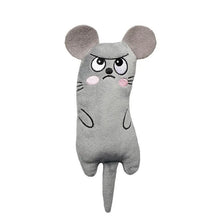 Load image into Gallery viewer, Cute Cat Toys Funny Interactive Plush Cat Toy Mini Teeth Grinding Catnip Toys Kitten Chewing Squeaky Toy Pets Accessories
