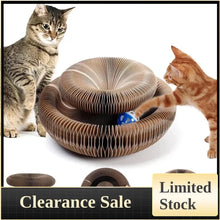 Load image into Gallery viewer, Magic Organ Cat Scratching Board Cat Toy with Funny Cat Toy, Cat Scratcher Cardboard Interactive Scratcher Cat Toy Cat Grinding
