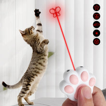 Load image into Gallery viewer, Laser Pointer 5 Adjustable Patterns Interactive Cat Toys USB Rechargeable Cat Laser Toy for Indoor Cats Dogs Pets
