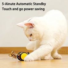 Load image into Gallery viewer, Smart Pet Cat Toy Automatic Obstacle Feather Cat Toys For cat Indoor Irregular Motion Electric Cats Toy Interactive Kitter Toys
