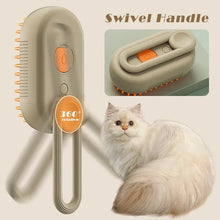 Load image into Gallery viewer, Cat Steam Brush Steamy Dog Brush 3 in 1 Spray Cat Hair Brushes for Massage SPA USB Pet Grooming Comb Dog Hair Removal Combs
