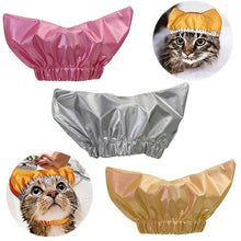 Load image into Gallery viewer, Waterproof Cat Shower Cap Dog Shower Cap Adjustable Cat Bath Hats  Universal Pet Hat Pet Grooming Supplies wholesale dropship
